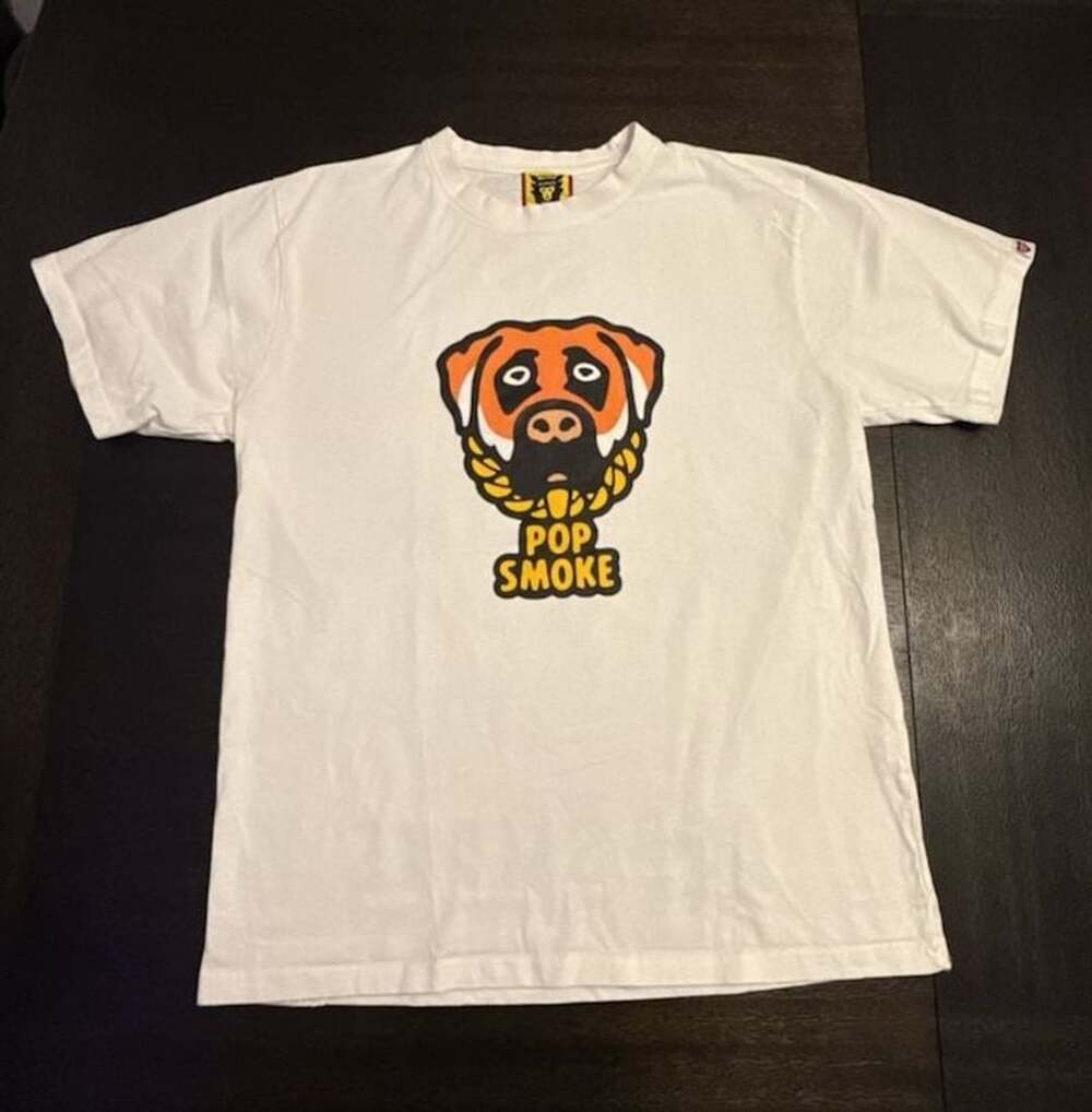 Human Made Pop Smoke Graphic T-Shirt made in Japan size L